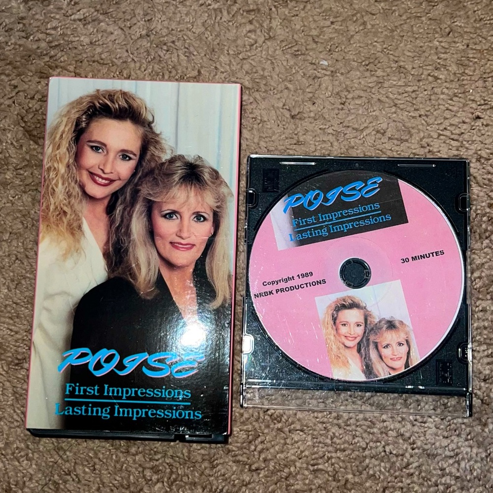 Poise: First Impressions Lasting impressions- VHS and CD Set